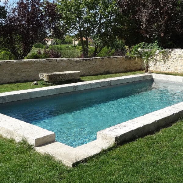 Natural Pool with Lawn Surrounding