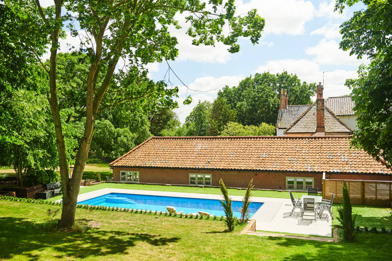 High-End XL Trainer Outdoor Pool Installation in Suffolk Gallery Image 2