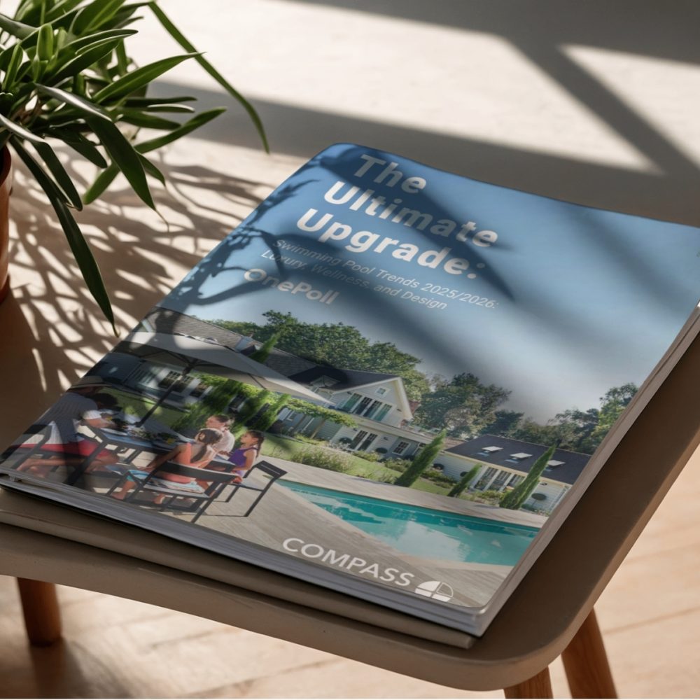 Front cover of the Compass Pools by Waterstream swimming pool industry trend report