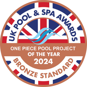UK Pool and Spa Awards 2024 One-Piece Pool Project Bronze Standard