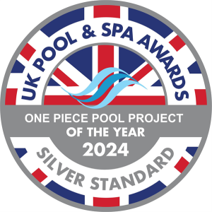 UK Pool and Spa Awards 2024 One-Piece Pool Project Silver Standard