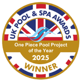UK Pool and Spa Awards 2025 One-Piece Pool Project Winner