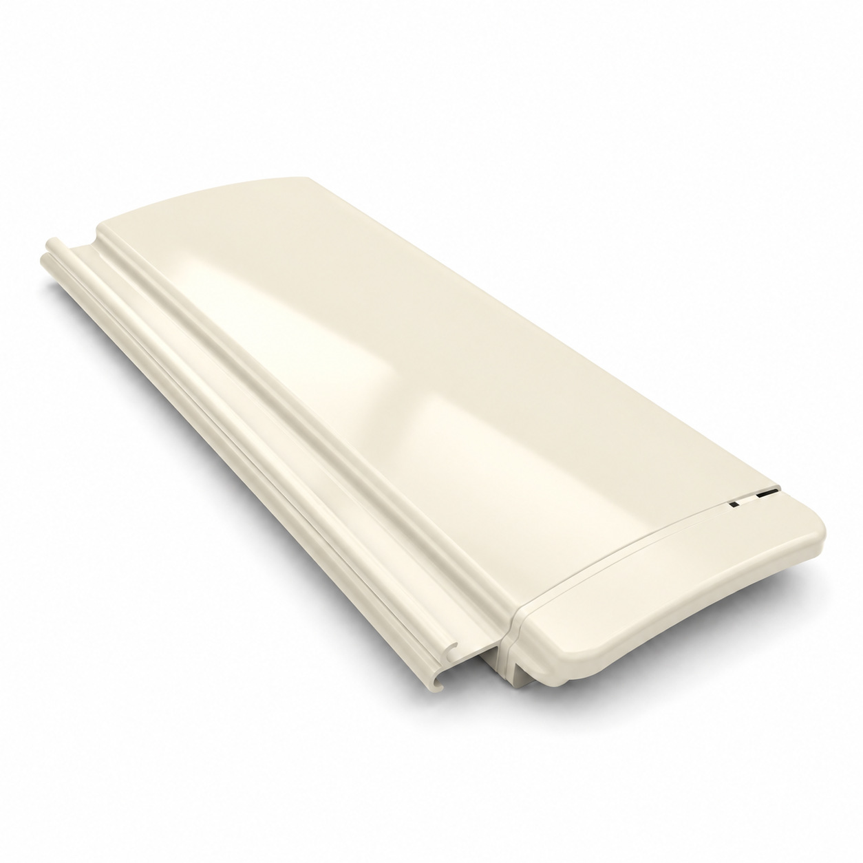 Opaque PVC · Beige pool cover slat